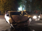 Сразу четыре автомобиля собрала авария на улице Садовой в Шахтах