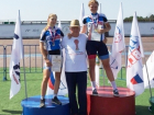 Сразу четыре «золотые» медали привезли с первенства России по велотреку шахтинки Софья Володина и Алина Мелихова