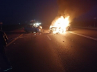 Водитель и пассажир сгорели заживо на трассе М-4 «Дон»