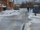 Улица Куйбышева в Шахтах тонет в канализации с декабря месяца 
