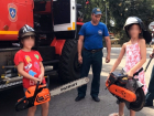 Юных шахтинцев знакомили с профессией пожарного