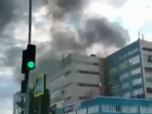Появилось видео крупного пожара на заводе «Глория Джинс» в Шахтах