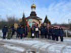 Шахтинские кадеты на Крещение окунались в Старочеркасских купелях