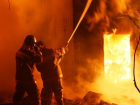 Под Шахтами ночью сгорел частный жилой дом