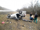 На дороге Шахты - Цимлянск «Лада-Гранта» врезалась в грузовик и перевернулась