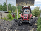 Порядка 150 метров канализационного коллектора прокладывают по переулку Минский в Шахтах