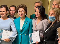 Матвиенко во время встречи с шахтинкой предложила создать клуб «Женщина-лидер»