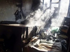 В поселке Таловый в пожаре погиб человек