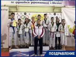Шахтинские тхэквондисты заработали 38 золотых медалей