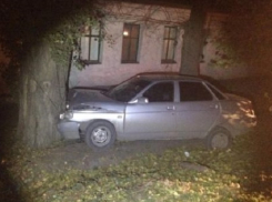 В Новошахтинске «десятка» врезалась в дерево