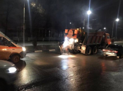  В зимнее время в Шахтах продолжается ремонт дорог