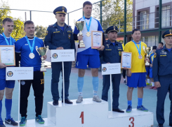 Город Шахты принимал спартакиаду МЧС России по мини-футболу