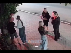 Молодежи захотелось романтики, и они разгромили украшения на фасаде цветочного в Шахтах