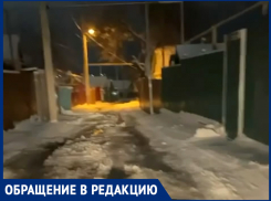 Жители Терновой бьют тревогу: вторую неделю их улицу заливает водой