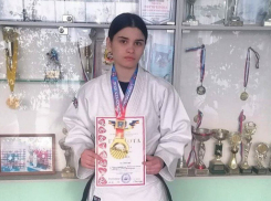 Шахтинка Алина Коваленко заняла первое место на первенстве по дзюдо Ростовской области 