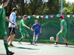 Воспитанники «Добродеи» играли в мини-футбол