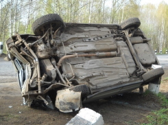 Под Шахтами перевернулась «десятка»