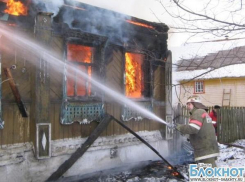 Неподалеку от Шахт при пожаре погиб мужчина