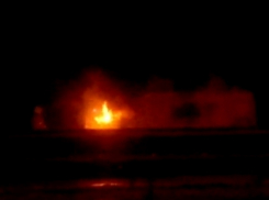 Под Шахтами на трассе М-4 вспыхнула «Газель» с пассажирами
