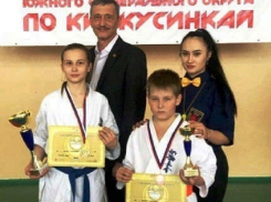 Шахтинцы завоевали золото и бронзу на чемпионате ЮФО по киокусинкай каратэ