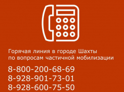 Горячие линии по вопросам частичной мобилизации заработали в Шахтах