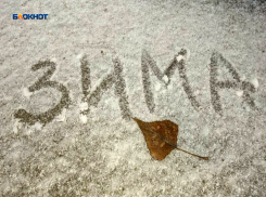 Зима начнется дождем со снегом