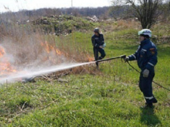 В Шахтах число пожаров сократилось почти вдвое