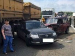 На трассе возле поселка Аюта произошла массовая авария