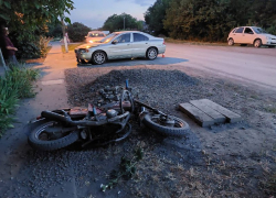 Несовершеннолетний мотоциклист пострадал в ДТП в Красюковке под Шахтами