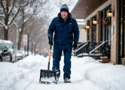 Оштрафовали работника супермаркета за несвоевременную уборку снега в Шахтах