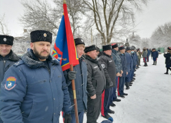 Два десятка казаков ШГКО «Александровск-Грушевское» почтили память своих земляков