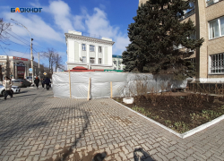 Парку возле «Собеса» быть: началось обустройство общественного пространства