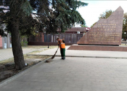 В Шахтах ведутся активные работы по благоустройству города 