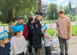 Госавтоинспекторы провели профилактическую акцию «Засветись!»
