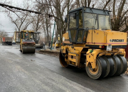 Ремонт дороги в поселке Майский завершили 