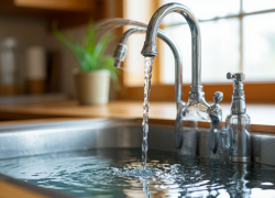 Отключили воду в центре Шахт из-за аварии