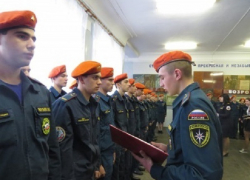 Студенты- спасатели приняли присягу в Шахтах