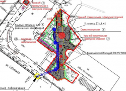  В центре города планируют обустроить сквер