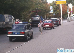 В Шахтах эвакуировали машину в неположенное время