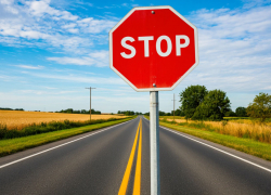 Огромная яма образовалась на въезде в Шахты в районе Новостройки