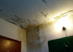 Квартиру шахтинской семьи заливает вода с крыши