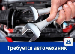 Требуется автомеханик на зарплату 40 тысяч рублей
