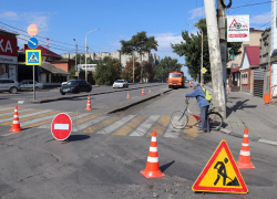 Четная сторона Советской перекрыта до Карла Маркса