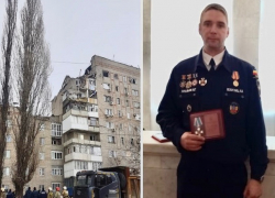  Спасатель, доставший ребенка из-под завала дома в Шахтах, удостоился награды
