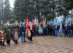 В Шахтах почтили память воинов-афганцев