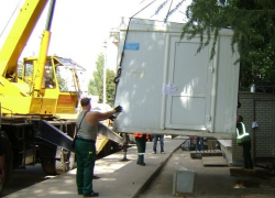 В Шахтах демонтируют восемь незаконных ларьков
