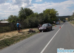 Близ города Шахты в аварию попал 17-летний скутерист