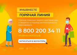 Волонтеры снова готовы доставлять пожилым лекарства и продукты