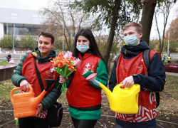 В донской столице прошел первый в истории День тюльпанонасаждения