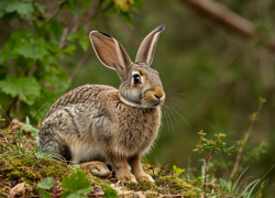 В Ростовской области 31 января завершится сезон охоты на зайца-русака 